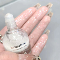 YICKYUE  -  Face Sparkling Highlighter Liquid High Gloss Glitter Body Eye Face Contouring Highlighter Sparkling Waterproof Not Greasy Makeup