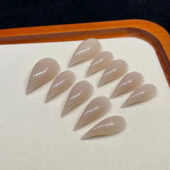 YICKYUE  -  New Sweet and Cool Gothic Fake Nails Short Cat Claws Handmade Press On Nails Nail Tip Unique Halloween Gifts for Women&Girls 네일팁
