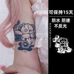 YICKYUE  -  Herbal Butterfly Temporary Tattoo Art Sexy Fake Tattoo Lasting Tatoo Sticker Hand Waterproof Punk Stickers Tatuajes Temporales