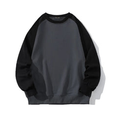 HEARUJOY  -  Male Medium Weight Round Neck Hoodie Men Long Sleeved T Shirt Comfortable Soft Breathable Sweater Long Sleeved толстовка Y2k