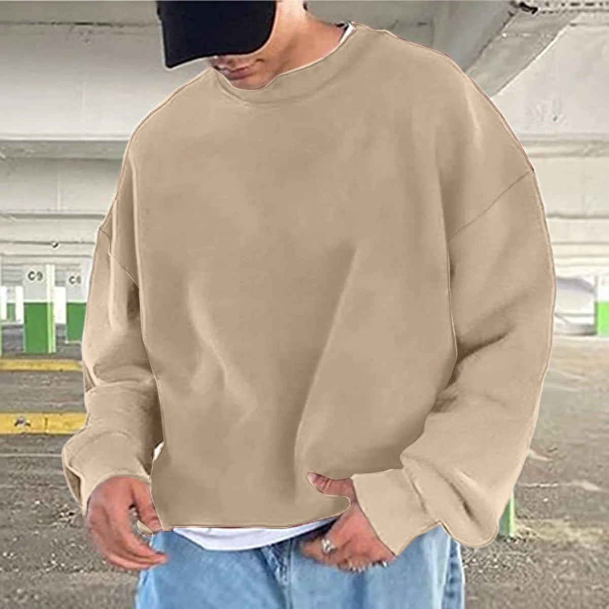 HEARUJOY  -  Male Medium Weight Round Neck Hoodie Mens Long Sleeve Fashion Casual 3d Printed Hooded Pullover Mens Sweatshirt толстовка