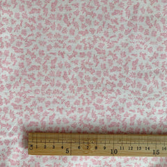 YICKYUE  -  DIY Fabric Korean-Style Floral Pink Printed Fabric Handmade Dye For Clothes Girls Bag Pants Skirt Sewing Fabric Thickened Canvas