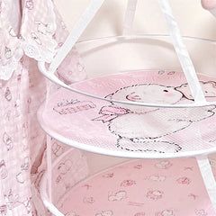 YICKYUE  -  Cute Cat Storage Basket Home Dormitory Socks Underwear Folding Sweater Drying Basket Single Layer Double Layer Storage Basket