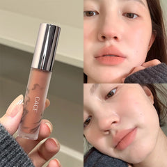 YICKYUE  -  Matte Velvet Liquid Lipstick Lasting Red Lipgloss Waterproof Orange Brown Lip Tint Makeup For Women Nourishing Lip Stain