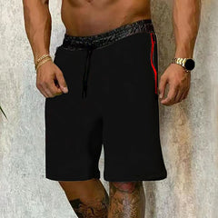 HEARUJOY  -  Quick Dry Board Shorts With Pockets Summer Men'S Shorts Tethered Leisure Sports Running Training Fitness Short Deportivo Hombres