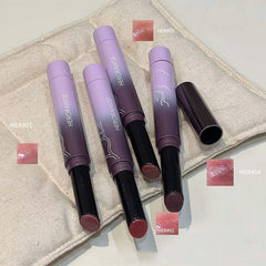 YICKYUE  -  1 Pcs Grape Purple Colors Hydrating and Moisturizing Mirror Water Light Lip Gloss Glass Gloss Translucent Solid Lipstick Makeup