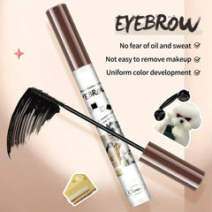 YICKYUE  -  1 PC Waterproof Eyebrow Gel  Coffee Black Eyebrow Paint Tint Mascaras for Fashion Makeup Sobrancelha