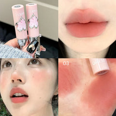 YICKYUE  -  4 Colors Velvet Lip Mud Matte Finish Skin-Tone Enhancing Lip Tint Versatile Nude Makeup For Women Lasting Lipgloss Stain