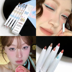 YICKYUE  -  Glitter Eyeshadow Eyeliner Gel Pen Waterproof Not Blooming Quick Drying Eye Liner Pencil Highlight Tea Brown Eye Liner Makeup