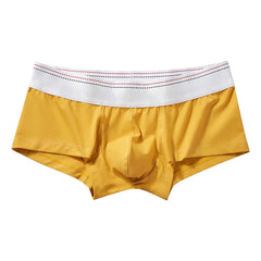 HEARUJOY  -  Sports Fitness Letter Thin Hip Panties Mens Singlelayer Cotton U Sexy Lowrise Sexy Lowrise Underwear Pack For Men