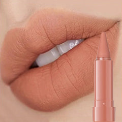 YICKYUE  -  1Pc Matte Lipstick Pen Gradient Lip Liner Red Brown Velvet Lip Contouring Pencil Lasting Waterproof Stick Sexy Women Makeup