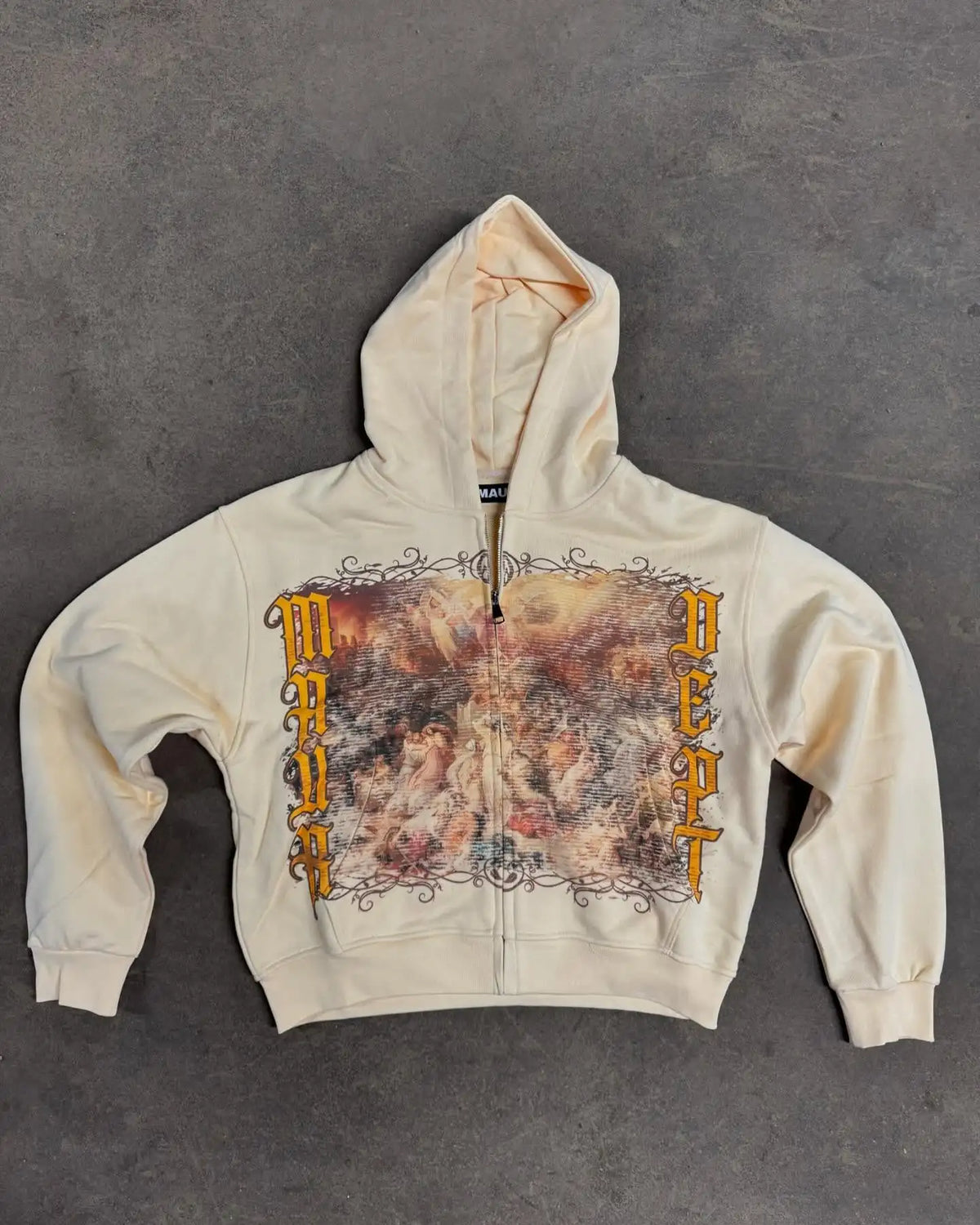 Hearujoy Harajuku Maur Renaissance prints hoodies women oversized clothes goth couples sweatshirt y2k tops streetwear zip up clothing
