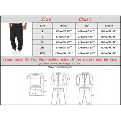 HEARUJOY  -  Breathable Straight Leg Sweatpants Sports Men'S Feet Hip Trend Lace With Pockets Pants Breathable Trousers Pantalones Hombre
