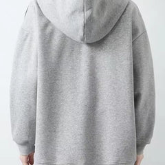 HEARUJOY  -  Autumn Winter Mens Fashion Minimalist Versatile Hooded Cardigan Sweatshirt Classic Loose Patchwork Casual Sports Jacket