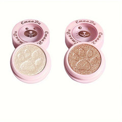 YICKYUE  -  2PCS/Set Long-Lasting Shining Eyeshadow Pearlescent Shimmer Eye Shadow Highlighter Beautiful Eye Brightening Makeup