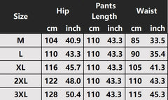 HEARUJOY  -  Wide Leg Casual Pants Full Length Pant  Men Pockets Striped Drawstring Spliced Casual Spring Sports 2025 New Patchwork Loose