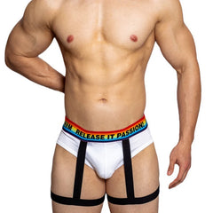 Hearujoy Male Underwear Ropa Interior Hombre Personanity Gay Sexy Underwear Men Cotton Briefs Underpants Cueca Masculina Slip Homme