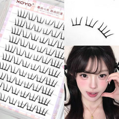 YICKYUE  -  9-12mm DIY Lashes Clusters Extension Women Daily Natural Look Comic False Eyelash Korean U-shaped False Eyelashes Makeup Tool