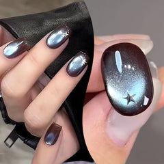 YICKYUE  -  10ml Brown Blue Nail Gel Cat Magnetic Gel Nail Polish Semi Permanent Nail Art Soaking UV LED Nail Salon DIY Gel
