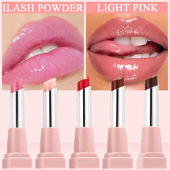 YICKYUE  -  6 Colors Exquisite shining Lipstick Colors Long Lasting waterproof lip gloss moisturize Easy to Apply Lip Moisturizing Lipstick