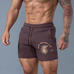 Hearujoy Mens Fitness Shaping Casual Shorts Genderless 2024 Summer New Fashion Sports Breathable Streetwear Comfortable Shorts Unisex