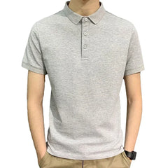 HEARUJOY  -  Business Casual Business Casual Wear Black Men T-shirts Men's Clothing Regular Clothing Length All-match Style Brand New Item
