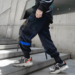 Hearujoy Techwear Cargo Pants Men Harajuku Cargo Trousers Male Hip Hop  Loose Casual Streetwear Japanese Men Clothing Patchwork