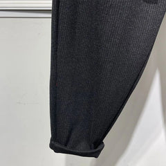 Hearujoy Mens Y2k Pants Autumn Fashion Simple Retro Corduroy Pants Slightly Elastic Loose Harem Workwear Versatile Casual Pants Men