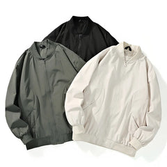 HEARUJOY  -  Spring Autumn Men Jacket Men Loose Fashion Coat Bomber Jacket Men Workwear Cargo Jacket High Street Outwear