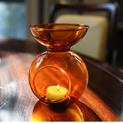 YICKYUE  -  European Style Aromatherapy Lamp Candle Holder Home Double-Layer Burner Tealight Holder Candle Home Decoration Ornaments