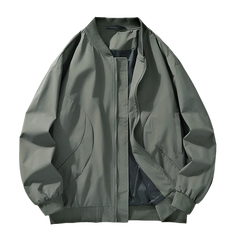 HEARUJOY  -  Spring Autumn Men Jacket Men Loose Fashion Coat Bomber Jacket Men Workwear Cargo Jacket High Street Outwear