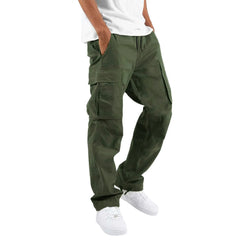 HEARUJOY  -  Spring Autumn New Overalls European and American Independent Station Foreign Trade Drawstring Pocket Casual Trousers