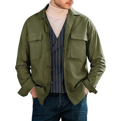 HEARUJOY  -  For Parties For Casual Outings Mens Button Down Coat Daily Activities Casual Parties Casual Shirt Brand New Condition
