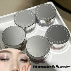 YICKYUE  -  Glitter Eyeshadow Long Lasting Waterproof Eyeshadow Pearlescent Shimmer Body Highlighter Makeup Palette Glitter Eyeshadow Gel