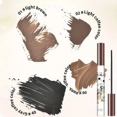 YICKYUE  -  1 PC Waterproof Eyebrow Gel  Coffee Black Eyebrow Paint Tint Mascaras for Fashion Makeup Sobrancelha