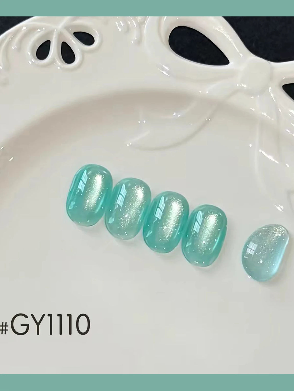 YICKYUE  -  12ml Monet's Garden Cat Eye Gel Polish 9 Colors Holographic Magnetic UV Gel Soak Off for Elegant Daily Nail Art Manicure