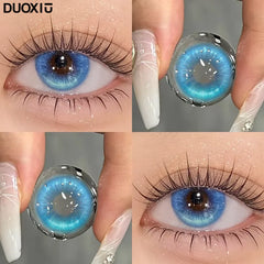 YICKYUE  -  2pcs Color Lenses for Eyes With Prescription Contact Lenses Cosmetics Blue Beauty Pupils Korean Myopia Lens Fast Shipping
