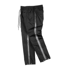 Hearujoy Y2k Functional Double Zipper Nylon Vibe Casual Track Pants for Men Straight Ropa Hombre Baggy Cargos Patchwork Loose Trousers