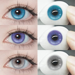 YICKYUE  -  Cosmetic Color Contact Korean Cosplay Contacts New Arrive Makeup High Quality Fast Shipping