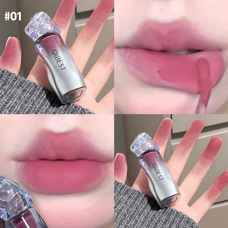 YICKYUE  -  Matte Velvet Liquid Lipstick Natural Long-Lasting Highly Pigmented Lip Mud Portable Finish Universal Lip Gloss Makeup