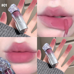 YICKYUE  -  Matte Velvet Nude Lip Mud Natural Long-Lasting Highly Pigmented Liquid Lipstick Portable Finish Lipgloss Tint Cosmetics