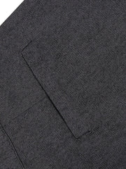 HEARUJOY  -  Spring Summer Fashion Vintage Pencil Pants Men Button Waist Design Business Casual Trousers Fake Pocket Slim fit Suit Pant
