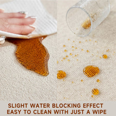 YICKYUE  -  Living Room Rug Stain-resistant Wear-resistant Carpet Comfortable Loop-pile Carpets Retro Style Brown Rugs Home Decor Floor Mat