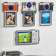 YICKYUE  -  2pcs Creative and Funny Photo Frame Refrigerator Magnets Cute Refrigerator Magnets Whiteboard Sticker