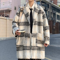 HEARUJOY  -  Korean Version Loose Fit Edgy Jacket for Men Seasonal High Fashion Streetwear with Japanese Hong Kong Elements