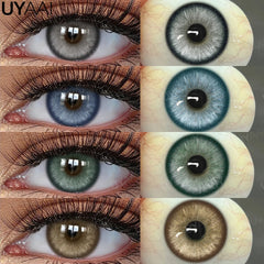 YICKYUE  -  Color Contact Beauty OMG Series Colorcon Black Lens Big Eyes Cosmetic Green Lenses Colorcon NEW NAJIA Series Blue Pupils
