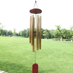 YICKYUE  -  1pcs Multi Pipe Solid Wood Metal Aluminum Tube Wind Chime Hanging Decor Home Decoration Handicraft