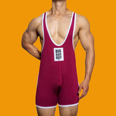 Hearujoy Mens Sexy Tight Contrast Color Stretch Jumpsuit 2024 New Body Shaping Simple Thin Letter Printed Sports Fitness Jumpsuit Men