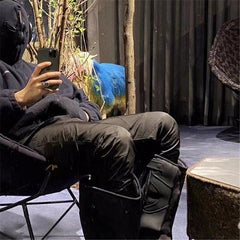 Hearujoy Patchwork Cargo Pants Men Tactical Function Polyester Trousers Joggers High Street Streetwear Men Pants