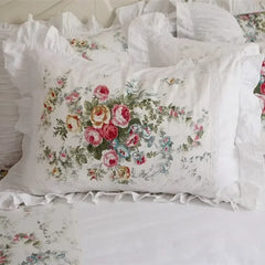 YICKYUE  -  1 Piece Pillowcases Home Decor Lace Ruffle Letter Pillow Case Body Pillowcase Cute Princess Pillow Cover 100% Cotton Pillow Sham